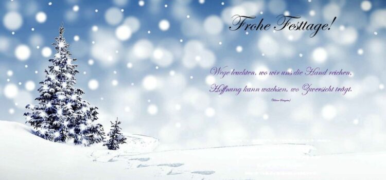 Frohe Weihnachten